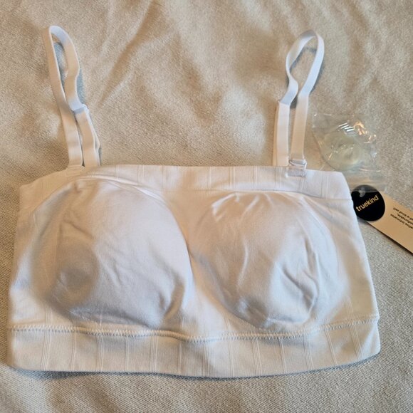 Shapermint Truekind White S Small NEW NIB NWTConvertble Strapless Bandeau Bra. - Picture 1 of 16